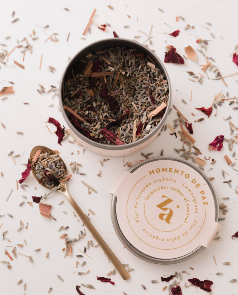 "Momento de paz" herbal tea by Zänä Alquimia